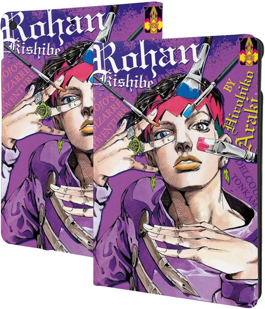 Amazon.co.jp: ジョジョの奇妙な冒険 岸辺露伴 iPad 9/8/7 ケース iPad